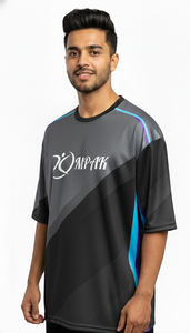 T-shirt tendance surdimensionné de qualité supérieure pour hommes, style décontracté urbain - Product Image 4