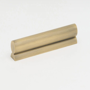Poignée de meuble en laiton massif, design minimaliste, pour tiroirs de cuisine, quincaillerie de mobilier durable - Product Image 3