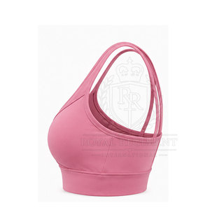 Soutien-gorge de sport pour femmes, tissu hautement élastique avec un soutien ferme pour la course à pied, la gym, l'entraînement et la pratique quotidienne - Product Image 2