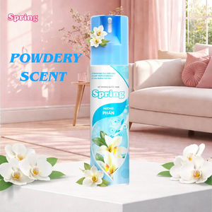 SPRING <b>Chalk</b> Air Freshener 225ml Odor Eliminator Eco Friendly Home Fragrance Spray Vietnam OEM Supplier Long Lasting 60 Months - Product Image 1