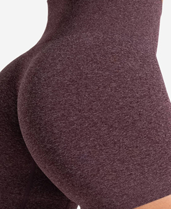 Pantalones de Mujer de Cintura Alta, Tejidos, Bordados, Transpirables, con Cintura Elástica, Corte Holgado, Estilo Regular, Color Morado, Hechos a Medida, 180 Gramos - Product Image 3