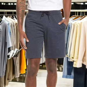 Sweat décontracté de haute qualité polaire lourde Streetwear personnalisé coton éponge française vêtements pour hommes short de jogging avec poches - Product Image 1