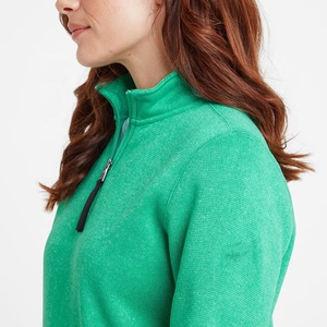 <b>Women's</b> <b>Quarter</b> <b>Zip</b> Fleece Pullover Warm Long Sleeve Sweater Stand Collar Casual Outdoor Top <b>womens</b> Polar Fleece - Product Image 3