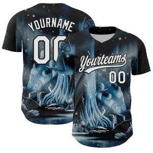 Camiseta de Béisbol Reversible Personalizada al por Mayor con Logotipo, Diseño Profesional con Botones, 100% Poliéster, Ropa Deportiva Antibacteriana - Product Image 2