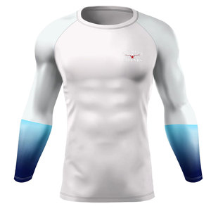Rashguard à manches longues, best-seller, dernier design, vêtements MMA, couleur unie. - Product Image 1