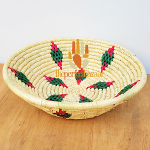 Cesta de Almacenamiento en Forma de Diamante, Multiusos, de Hierba Natural Moonj, Cesta Abierta, Ecológica, Duradera, Mini, Multiusos - Product Image 3