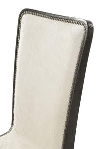 Chaise de salle à manger rembourrée en gros, tissu contemporain, mousse haute densité pour usage commercial - Product Image 4