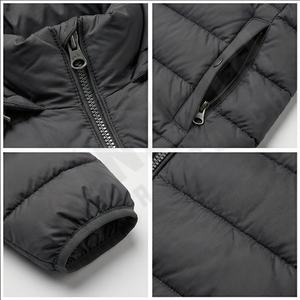 2025 femmes grande taille hiver doudoune nouveauté bas prix respirant Parka fermeture à glissière plaine teint Techniques veste - Product Image 4