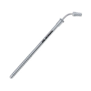 Instrumental Quirúrgico: Trócares Curvos Poole y Tubos de Succión para Cirujanos, Acero Inoxidable de Grado Médico Profesional - Product Image 6