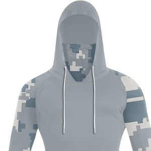 Camisa de Pesca de Manga Larga con Protección UV de Poliéster y Spandex para Hombre, Sudadera con Capucha, Impresión por Sublimación, Precio Económico - Product Image 3