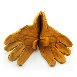 Guantes de Protección para las Manos, Guantes Cortos para Soldadura, Guantes de Cuero para Soldadura MIG, Guantes para Soldadura TIG - Product Image 1