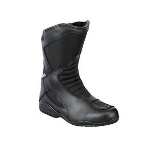 OEM Custom <b>Waterproof</b> Leather Breathable <b>Men's</b> Full Sleeve Motocross Boots Reinforced Shin Guard Motorbike <b>Shoes</b> for All Seasons - Product Image 4