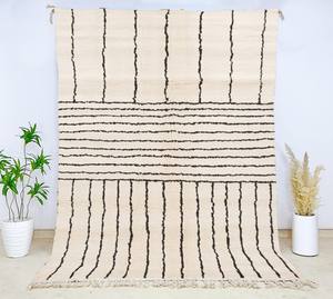 Alfombras de lana gruesas hechas a mano, tapetes de área de lana hechos a mano, con nudo marroquí, personalizables - Product Image 3