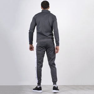 <b>Mens</b> Winter Casual Solid Acid Wash Velour Tracksuit Plush Full Zip <b>Jacket</b> Joggers Breathable Fleece Pockets High Quality Fabric - Product Image 2