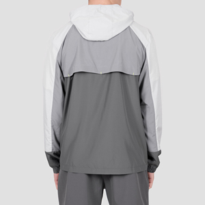 Custom 2-Piece Men's Winter Windbreaker <b>Jogger</b> Sets <b>Polyester</b> Tracksuit Loose Fit Zipper Closure Waterproof - Product Image 4