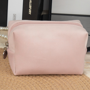 Bolsa de Maquillaje de Terciopelo de Lujo al por Mayor de Fábrica, con Cierre, Nueva, Ideal para Viajes, para Organizar Cosméticos - Product Image 1