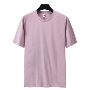 T-shirts Hip Hop surdimensionnés personnalisés tendance pour hommes, en coton classique à manches courtes et col rond, grammage lourd 250 g/m², avec logo personnalisé - Product Image 5