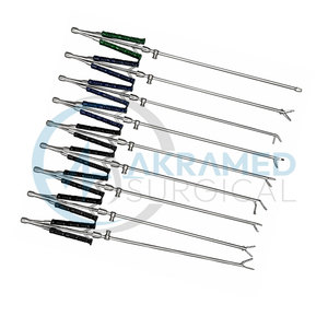 Juego de Instrumentos para Cirugía Cardíaca Mínimamente Invasiva, 9 Piezas, Acero Inoxidable Atraumático, Herramientas Quirúrgicas con Certificación CE - Product Image 3