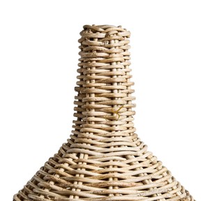 Cute Banana Shaped Rattan Storage <b>Basket</b> Handwoven Wicker Toy Organizer Bin Whimsical Decorative <b>Basket</b> <b>with</b> <b>Lid</b> for Kids Room - Product Image 2