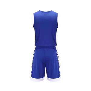 Uniforme de basket-ball pour hommes en polyester respirant 100%, grande taille, haute qualité, sur mesure, sans manches, séchage rapide, hiver, logo personnalisé - Product Image 3