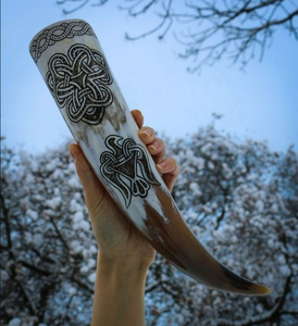 Cuerno Vikingo para Beber de Alta Calidad, a Prueba de Fugas, Ecológico, Hecho a Mano, Estilo Animal, Precio Directo de Fábrica, 100% Natural - Product Image 3