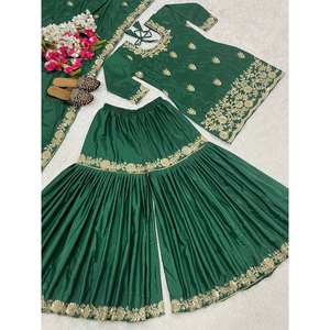 ชุดเดรสออกงานพรอมสุดหรูเสื้อสุดหรูชาราพลัสโซพร้อม Dupatta - Product Image 2