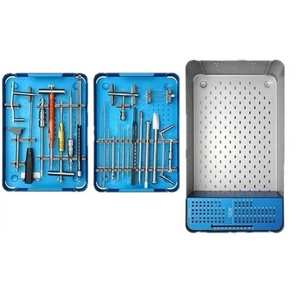 Juego de instrumentos quirúrgicos ortopédicos DHS DCS para fijación ósea y procedimientos de cirugía de traumatismos - Product Image 5