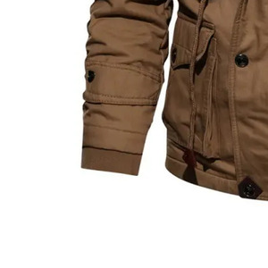 Chaqueta de Forro Polar Premium, Cuello Alto, Impermeable, Gruesa, Rellena de Plumón, para Invierno, Fabricante OEM ODM, Directo de Fábrica - Product Image 2