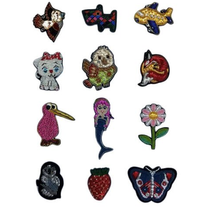 Parche de bordado a mano personalizado con hilo de oro para uniforme, blazer o decoración de prendas - Product Image 1