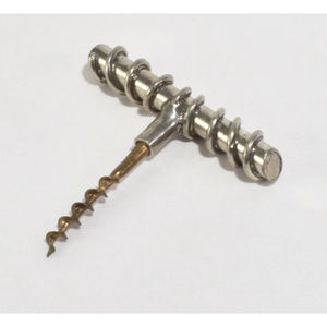 Sacacorchos de Hierro Forjado a Mano Vintage con Mango de Cuerno Natural, Abridor de Botellas de Vino Antiguo, Herramienta Manual de Bar, Accesorio de Cocina en Oferta - Product Image 4