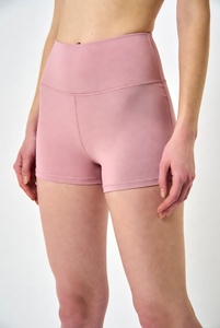 Wholesale Women Workout Yoga Shorts High Waist <b>Booty</b> Push Up Gym Shorts Scrunch Ruched Butt Lifting Sports Short - Product Image 3