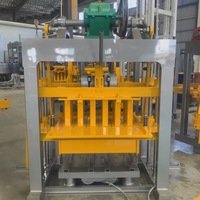 Machine à fabriquer des blocs semi-automatique ZCJK de petite taille avec armoire de commande, moule interchangeable, fonctionnement facile, 3000 pièces pour la construction