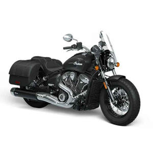 Motocyclette Indian Super Scout 2025 d'occasion, édition HyperPower, graphismes Black Smoke, à vendre - Product Image 1