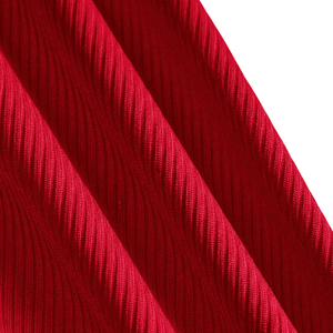 Camiseta sin mangas Modu para mujer, con cuello en V, ajustada, elástica, de punto suave, informal, transpirable, color rojo, a la moda - Product Image 6
