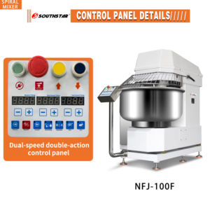 Nouvelle machine en acier inoxydable Southstar 380V, grand volume et faible bruit, 100 kg, avec conception super puissante et double moteur - Product Image 2