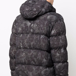 Vestes matelassées longues en toile sur mesure, coupe-vent, respirantes, style hiver, à capuche, pour adultes et garçons - Product Image 2