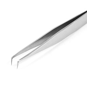 Pinzas duraderas para extensión de pestañas, para aplicación de pestañas de volumen clásicas e híbridas, herramienta de belleza de acero inoxidable - Product Image 4