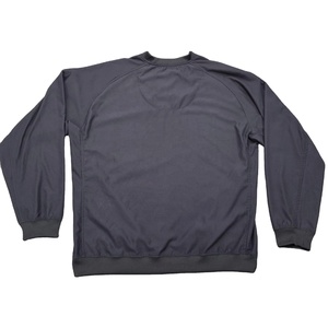 Sudadera con capucha para hombre, negra, con cuello en V, cortavientos, ligera, con bolsillos, informal, deportiva, impermeable. - Product Image 2