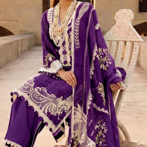 Traje Sherwani de Encaje para Mujer, Ropa Tradicional India y Pakistaní, Conjunto de Pantalón y Abrigo Largo para Fiesta o Boda - Product Image 3