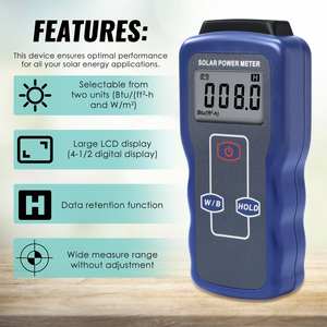 Medidor de Energía Solar Profesional, Piranómetro de Alta Precisión de 340-1100nm para Investigación Solar y Agricultura - Product Image 4