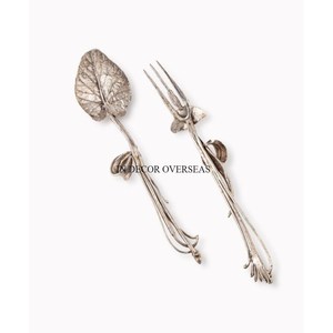 Nuevo juego de cubiertos dorados más vendidos con mango de nácar y diseño ornamentado para bodas y utensilios de cocina para el hogar. - Product Image 5