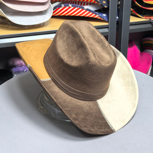 Cowboy <b>Hat</b> Premium Ranch Headwear OEM Manufacturer High Crown <b>Western</b> Cowboy <b>Hat</b> <b>Western</b> Cowboy <b>Hat</b> Luxury <b>Hat</b> - Product Image 3