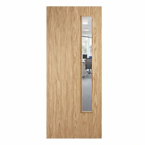 Puerta de Entrada Moderna de Madera con Protección Contra Incendios, Ideal para Villas de Lujo y Proyectos Residenciales, Disponible para Suministro Mundial - Product Image 4