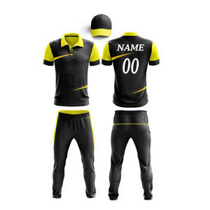 Uniforme de Cricket Sublimado / Conjunto de Uniforme de Cricket Personalizado, Camiseta y Pantalón / Ropa de Partido de Cricket Personalizada, Precio Económico, OEM Personalizado - Product Image 1