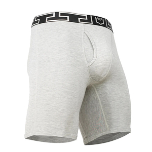 Calzoncillos Boxer de Algodón y Elastano para Hombre, Talla Grande, Color Sólido, Transpirables, Ropa Interior Deportiva con Logotipo Personalizado, Gold Fotain Health Care - Product Image 5