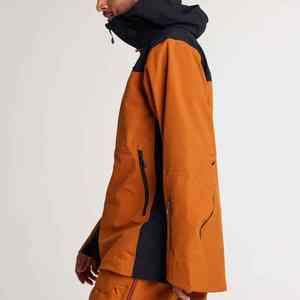 Veste de ski imperméable pour homme, style décontracté et fin, OEM ODM, vente en gros personnalisée, softshell respirant, coupe-vent pour snowboard - Product Image 2