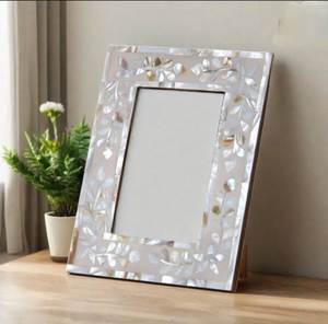 Marco de Fotos Decorativo de Pared o Mesa con Diseño de Incrustaciones de Resina y MOP Natural, Directo de Fábrica, al Mejor Precio - Product Image 5