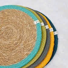 Handmade Natural Seagrass <b>Tablecloth</b> Woven With Water Hyacinth Eco-friendly Minimalist - Product Image 6