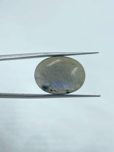 Pierre de labradorite naturelle changeante de couleur, belle pierre précieuse de forme ovale, 17,16 carats - Product Image 3