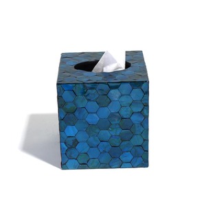 Moderna y Elegante Caja de Pañuelos de Resina MDF, Organizador de Servilletas Único para Decoración del Hogar, Increíble Portapañuelos Decorativo - Product Image 2